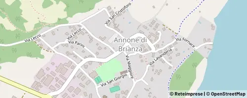 Mappa Annone di Brianza