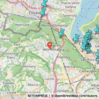 Mappa Via Cantone, 22020 San Fermo della Battaglia CO, Italia (3.14625)