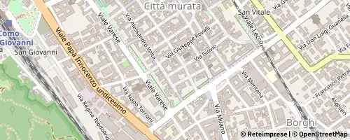 Mappa Como