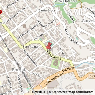 Mappa Via Briantea, 6, 22100 Como, Como (Lombardia)
