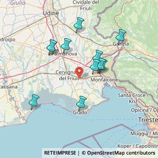Mappa Via Guglielmo Marconi, 33100 Villa Vicentina UD, Italia (14.42364)