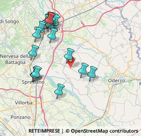 Mappa Via Busche, 31028 Vazzola TV, Italia (8.359)