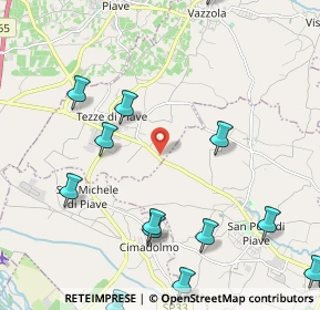 Mappa Via Busche, 31028 Vazzola TV, Italia (2.73923)