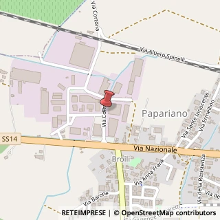 Mappa Via Giuseppe di Vittorio, 12, 33050 Fiumicello, Udine (Friuli-Venezia Giulia)