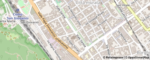 Mappa Como