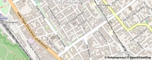Mappa Como