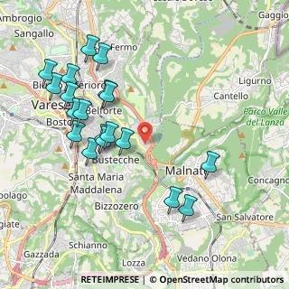 Mappa C.C. BELFORTE, 21100 Varese VA, Italia (2.12737)