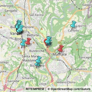 Mappa C.C. BELFORTE, 21100 Varese VA, Italia (2.27)