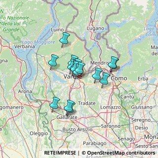 Mappa C.C. BELFORTE, 21100 Varese VA, Italia (9.19938)