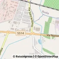 Hartă Villa Vicentina