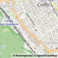 Mapa Como