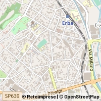 Karte Erba
