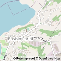 Mapa Bosisio Parini