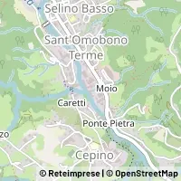 Kartta Sant'Omobono Terme