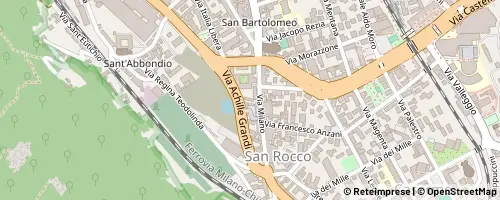 Mappa Como