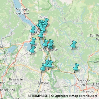 Mappa Via Poggi F., 23801 Calolziocorte LC, Italia (6.27647)