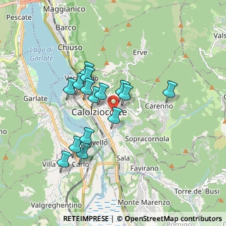 Mappa Via Poggi F., 23801 Calolziocorte LC, Italia (1.46267)