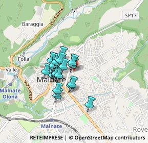 Mappa Piazza Libertà, 21046 Malnate VA, Italia (0.2915)