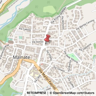 Mappa Via I Maggio, 2, 21046 Malnate, Varese (Lombardia)