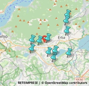 Mappa 50mt a destra dopo il tornante n.1 salendo verso l’Alpe del Viceré In collina a circa 2km dal paese, 22031 Albavilla CO, Italia (3.12909)