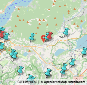 Mappa 50mt a destra dopo il tornante n.1 salendo verso l’Alpe del Viceré In collina a circa 2km dal paese, 22031 Albavilla CO, Italia (6.051)