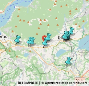 Mappa 50mt a destra dopo il tornante n.1 salendo verso l’Alpe del Viceré In collina a circa 2km dal paese, 22031 Albavilla CO, Italia (3.26083)