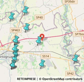 Mappa Via Mocenigo, 30025 Fossalta di Portogruaro VE, Italia (5.75857)