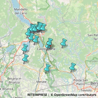 Mappa Via Brembo, 23801 Calolziocorte LC, Italia (6.93222)