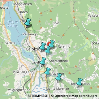 Mappa Via Brembo, 23801 Calolziocorte LC, Italia (1.95909)