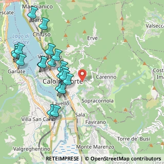Mappa Via Brembo, 23801 Calolziocorte LC, Italia (2.265)