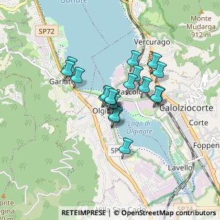 Mappa Via Alessandro Manzoni, 23854 Olginate LC, Italia (0.572)