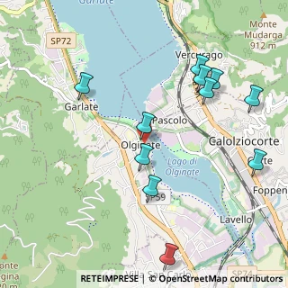 Mappa Via Alessandro Manzoni, 23854 Olginate LC, Italia (1.11273)