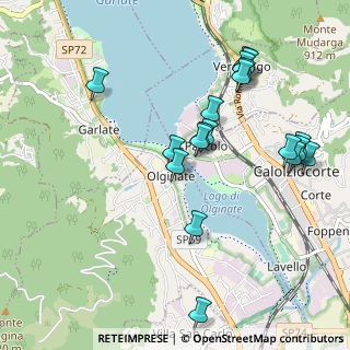 Mappa Via Alessandro Manzoni, 23854 Olginate LC, Italia (1.04263)