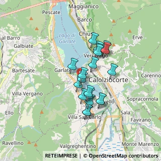 Mappa Via Alessandro Manzoni, 23854 Olginate LC, Italia (1.322)