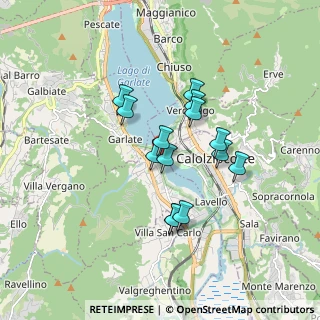 Mappa Via Alessandro Manzoni, 23854 Olginate LC, Italia (1.34786)