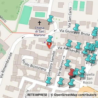 Mappa Via Luigia Sanvito, 21046 Malnate VA, Italia (0.09963)