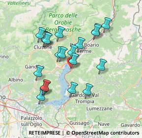 Mappa Via Trobiolo, 25055 Pisogne BS, Italia (13.131)