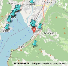 Mappa Via Trobiolo, 25055 Pisogne BS, Italia (2.536)