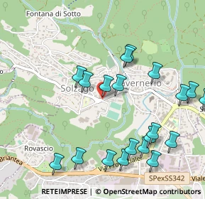 Mappa Via Primo Maggio, 22038 Tavernerio CO, Italia (0.5685)