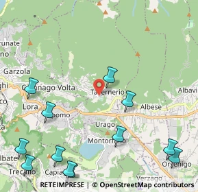 Mappa Via Primo Maggio, 22038 Tavernerio CO, Italia (2.93583)