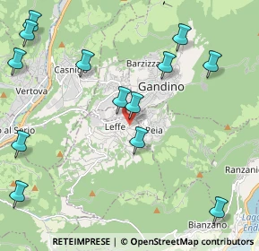 Mappa Via Locatelli, 24026 Leffe BG, Italia (2.59846)
