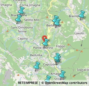 Mappa Via Fabio Filzi, 24030 Berbenno BG, Italia (2.49182)