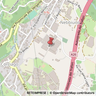 Mappa Via Lugani, 10, 28010 Nebbiuno, Novara (Piemonte)