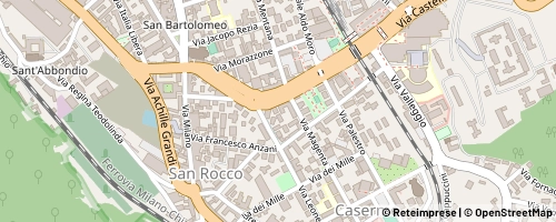 Mappa Como