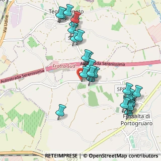 Mappa Via Carlo Altoviti, 30025 Fossalta di Portogruaro VE, Italia (1.08462)