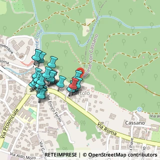 Mappa Via Sirtolo, 22032 Como CO, Italia (0.22857)