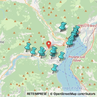 Mappa Via Giovè Luigi, 24060 Endine Gaiano BG, Italia (3.514)