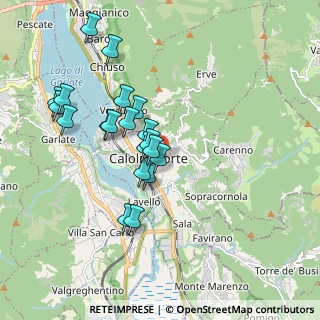 Mappa Via Antonio Vivaldi, 23801 Calolziocorte LC, Italia (1.6905)
