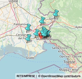 Mappa 34079 Staranzano GO, Italia (6.51636)