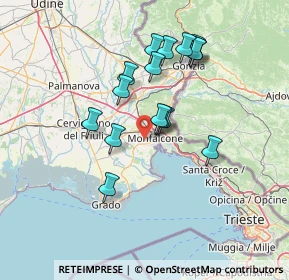 Mappa 34079 Staranzano GO, Italia (12.21438)